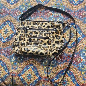 Rosetti Leopard print purse
